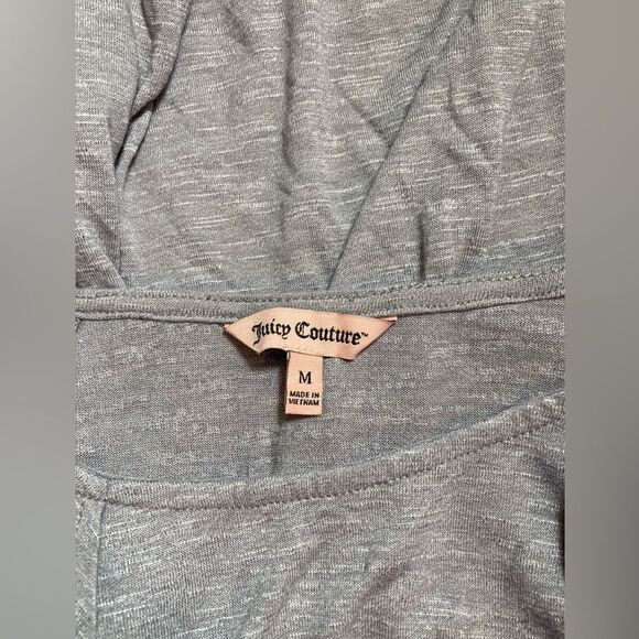 Juicy Couture gray cold shoulder blouse - Picture 3 of 5
